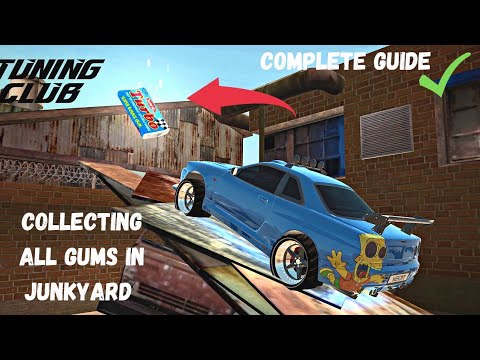 Gum Event - Complete guide to all GUM in Junkyard ✅️ | Tuning club online |