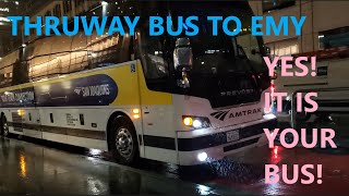 Amtrak Thruway Bus SFC-EMY - Where Is The Bus Stop?
