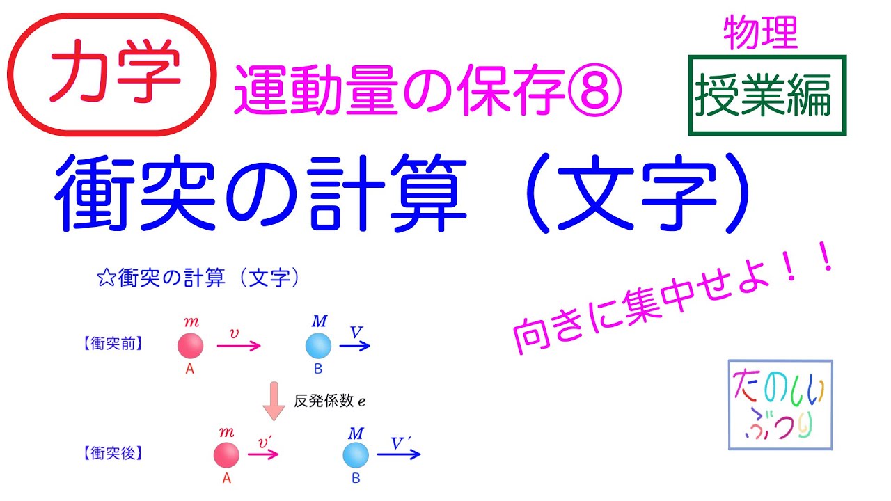 Collision] High School Physics, Physics, Mechanics, Conservation