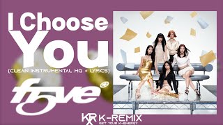 F5ve   I Choose You clean Instrumental Hq  S