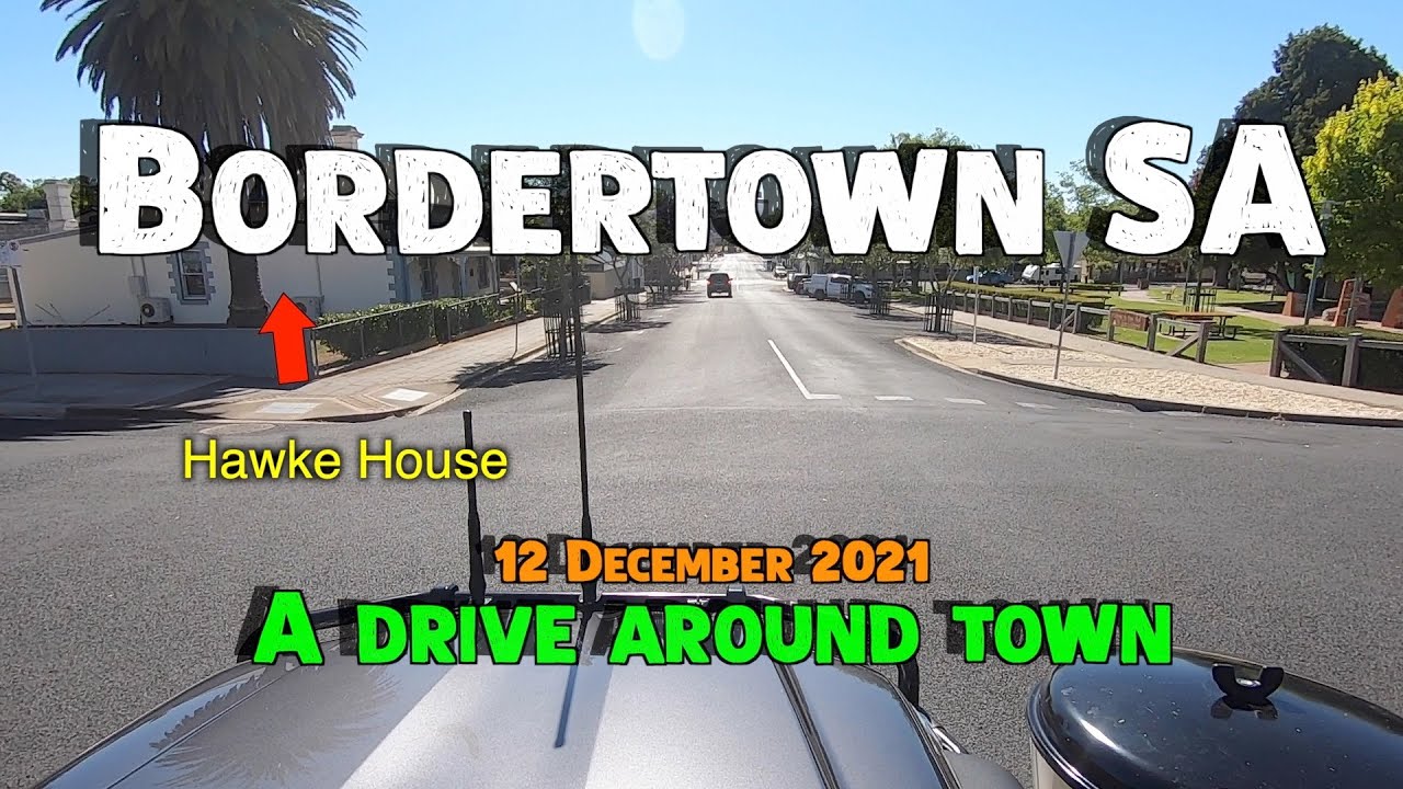 Bordertown SA a drive around town YouTube
