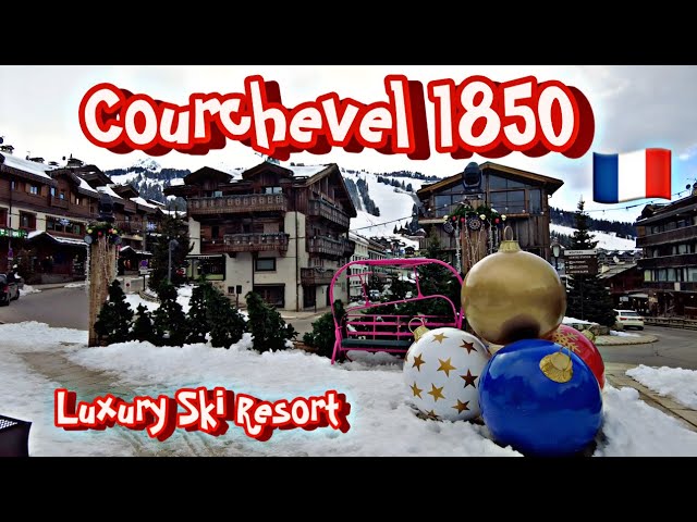 Inside Courchevel 1850 in France, World's Most Luxurious Ski Resort