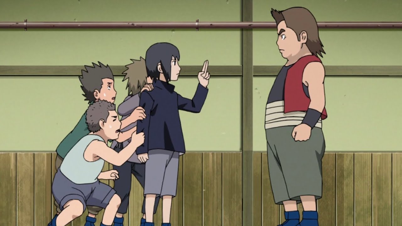 ITACHI HUMILLA al MATON del COLEGIO 🔶 | Itachi Shinden - Luz y