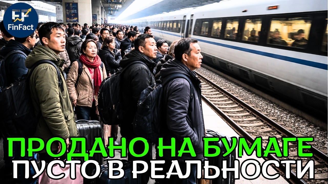 Продано всё, но пусто: праздничный ажиотаж в Китае озадачил пассажиров по всей стране!