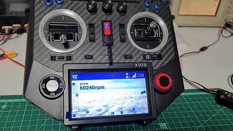 FrSky S.port RPM sensor telemetry (Hebrew)