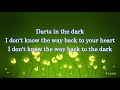 Magic  darts in the dark lyrics