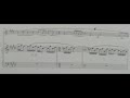 RACHMANINOV --Symphonic Dances-- Saxophone solo (piano accompaniment) with score 439 Hz