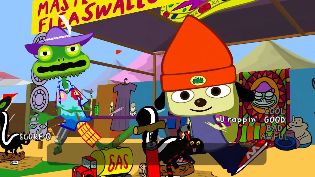 4K パラッパラッパー STAGES 3 ステージ3 Parappa the Rapper - Prince Fleaswallow's ...