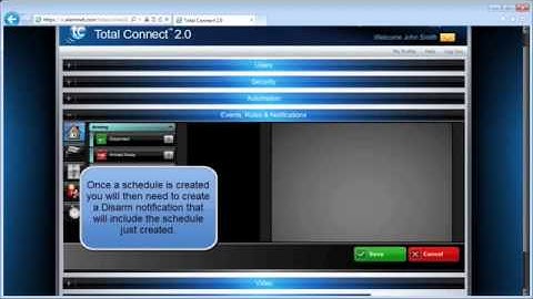 Create Arm and Disarm Notifications