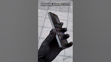 Amazing iPhone 15 Pro Black Titanium - Best Color #shorts #viral #video #trending #iphone #apple