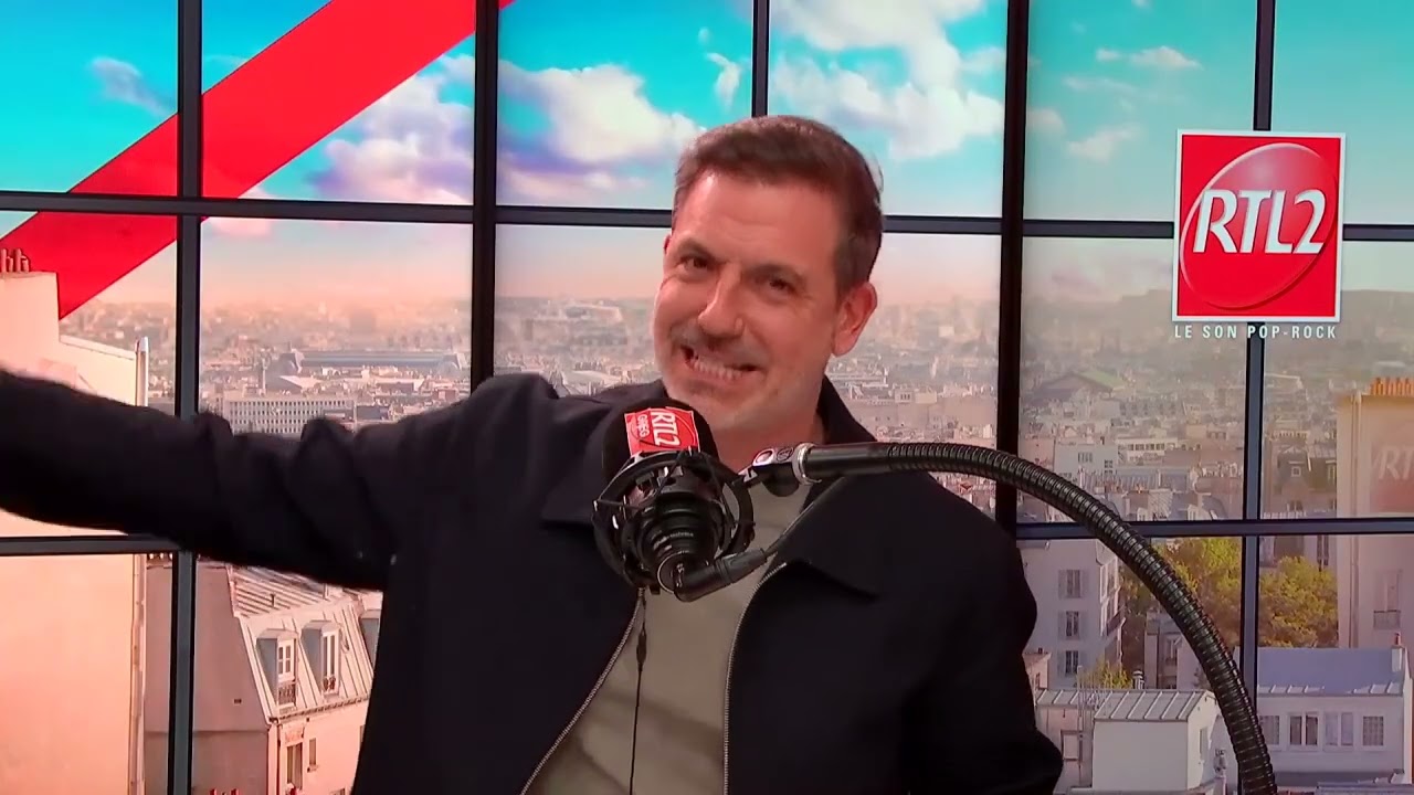 Damiano David intervista+performance live, su ©Le Double Expresso RTL2  France 21/03/2025