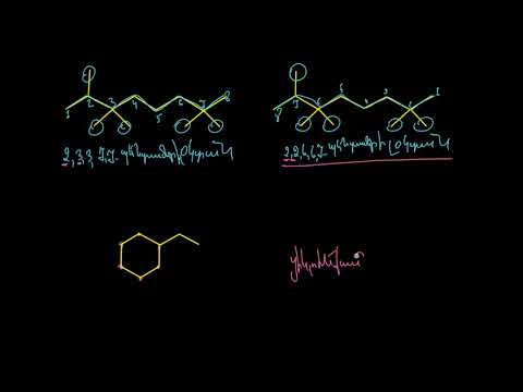 Ալկանների և ցիկլոալկանների անվանակարգ II | Օրգանական քիմիա | «Քան» ակադեմիա