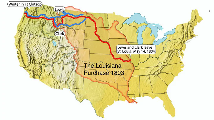 Lewis and Clark- animated map