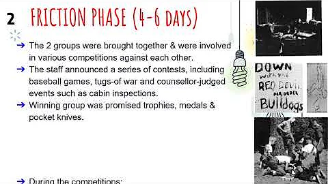 ROBBER'S CAVE EXPERIMENT 1954