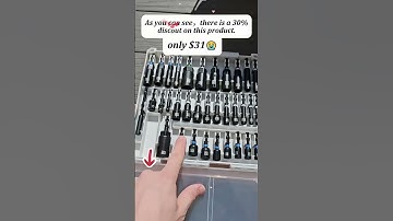 Toolant Magnetic Nut Driver Bit Set for Mechanics #fok