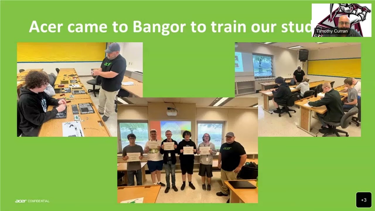 ⁣13 years, provides an in-depth look at how the Bangor Area School District is using technology in ed