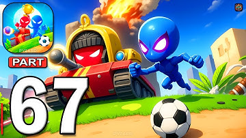 Stickman Party - Gameplay Part 67 - Tournament Mode 1 2 3 4 Players MiniGames New Update (Android)