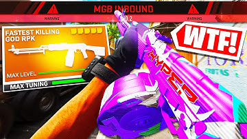 SHE got MAD at my 2 SHOT RPK BUILD 🤣 #1 BEST RPK CLASS SETUP in MW2! (Best RPK Tunes Loadout)