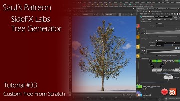 Patreon Tutorial Preview - #33 - SideFX Labs Tree Generator