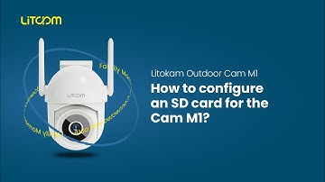How to insert an SD card into the Litokma M1 and configure the local storage feature guideline