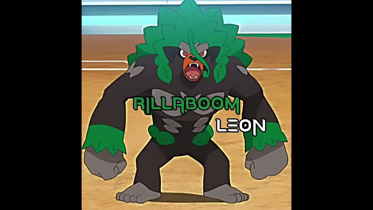 Leon's Rillaboom vs Hoenn Gym Leaders Ace | Who is Strongest 