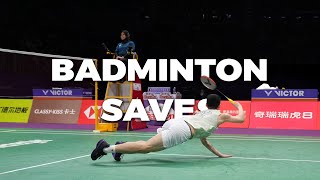 Impossible Saves in Badminton