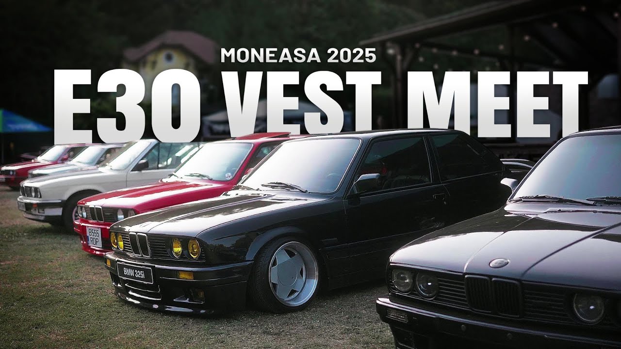BMW E30 Vest Meet Moneasa 2025 Aftermovie