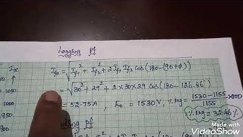 MMF Method / Problem / EM_II / Tamil