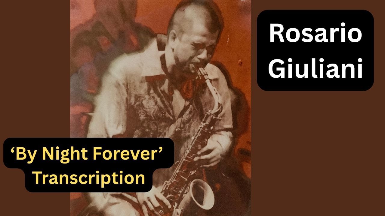 Rosario Giuliani - By Night Forever - Full solo transcription
