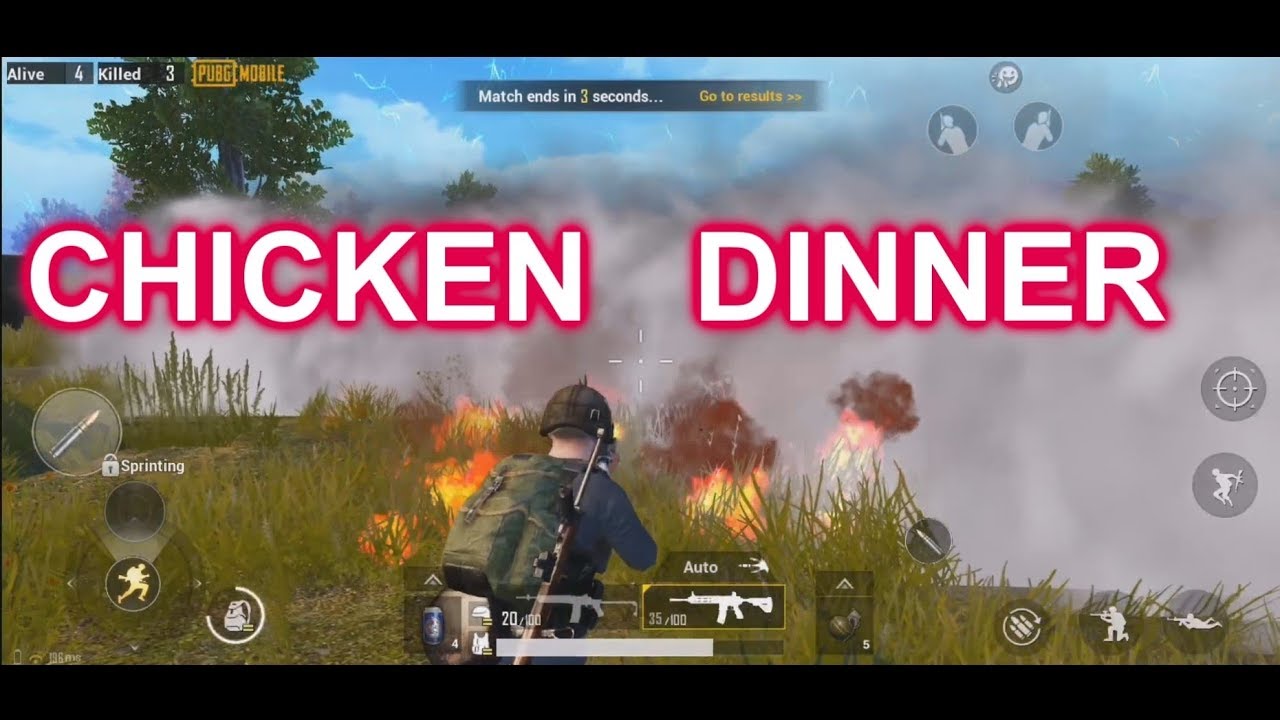 PUBG MOBILE - WINNER WINNER CHICKEN DINNER - YouTube