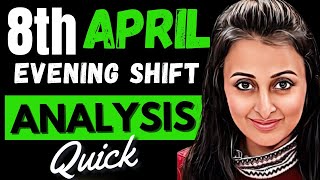 8th April 2nd Shift HATKE TREND ?? JEE MAINS 2024 | Quick Analysis | NEHA AGRAWAL