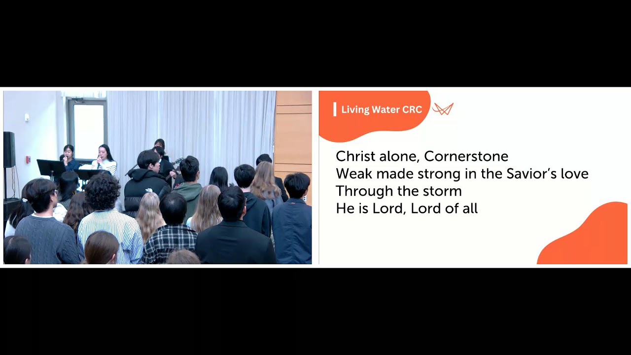 Living Water CRC Sunday Service 10/12 LIVE