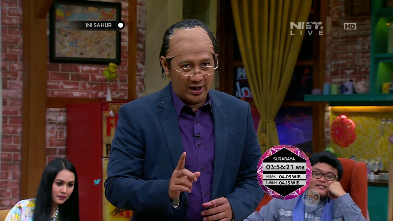 Ini Sahur 5 Juni 2017 Part (5/7) Kartika Putri, Laura Theux & Indro Warkop