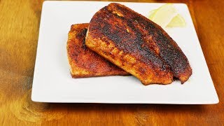 Blackened Salmon Recipe - How to make Blackened Salmon