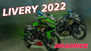 Touchdown !! Warna baru Kawasaki ZX25R MY 2022 yang hitam racun banget