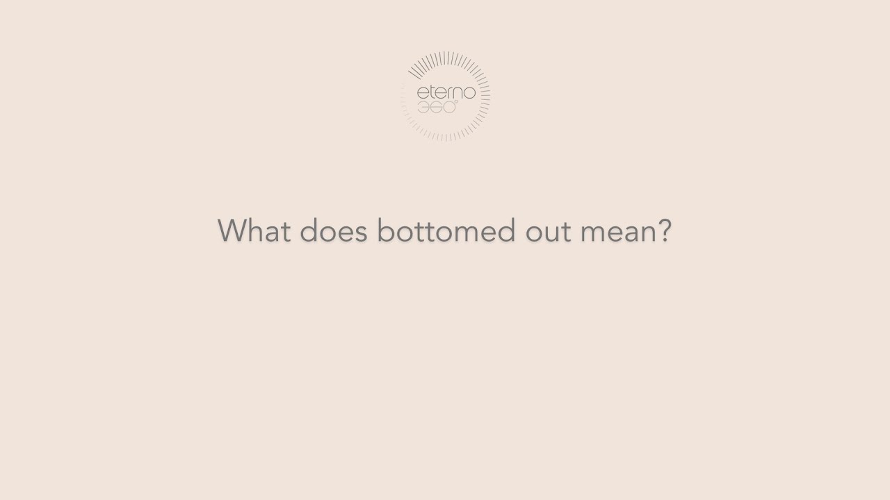 What does bottomed out mean? - YouTube