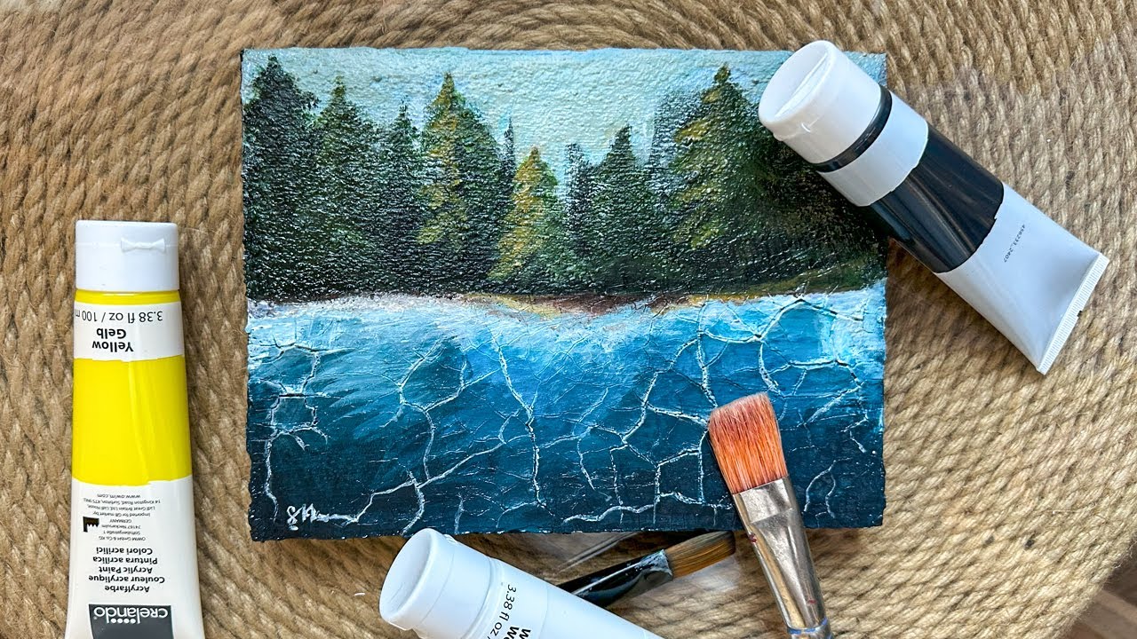 Am descoperit o cabană părăsită în munți | Apoi am pictat pentru prima dată