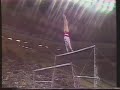 Aleftina Prijachina URS Europeans 1987 Uneven Bars Final