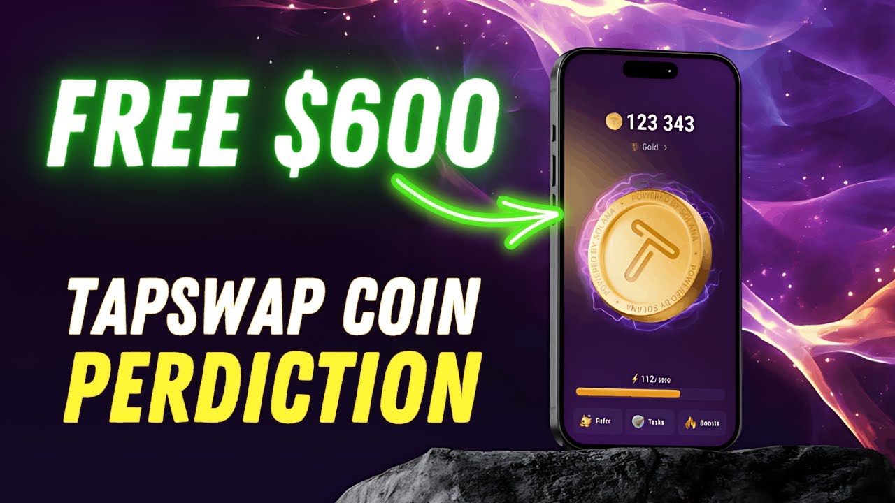 Tapswap coin price prediction free 600 youtube