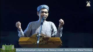 LIVE | Tabligh Akbar Milad Muhammadiyah Limpung Kab. Batang | Ustadz Abdul Somad