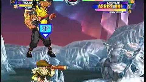MvC2 Online (360): Flapp (Wolv/Bone/Cam) vs Brett (Cha/Ice/Ruby) 18 .:6.15.11:.