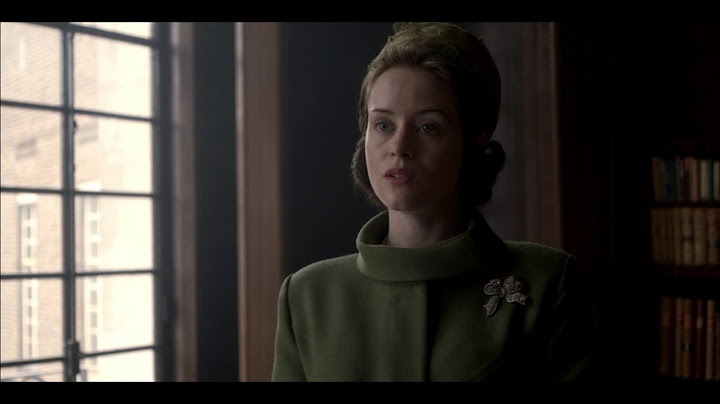 The Crown: Scene where Queen burns prime minister for resignation / quitting