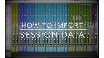 How to Import Session Data In Pro Tools (Plug ins and settings)