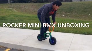 Rocker mini Bmx unboxing