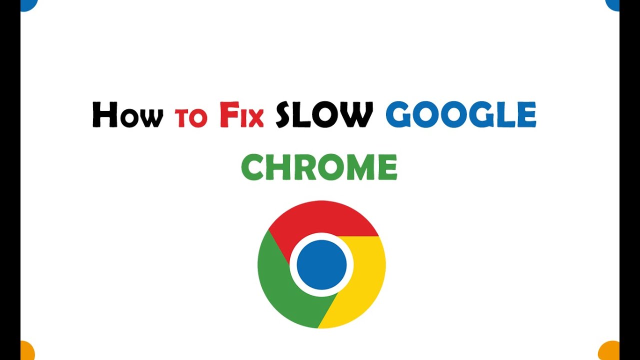 How to Fix SLOW GOOGLE CHROME - Easy Method - YouTube