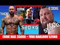 Thor and Ivan will BOTH attempt 520kg Deadlift + Eddie Hall says he could've done 550kg