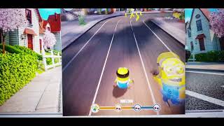 Minion Rush Level 180 Downtown Near-miss an obstacle 19 times.