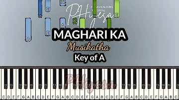 Maghari Ka (A) - Musikatha | Piano Tutorial | Synthesia