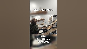 Phish | David Bowie (6/24/95) - Drum Cover [Pt. 1]