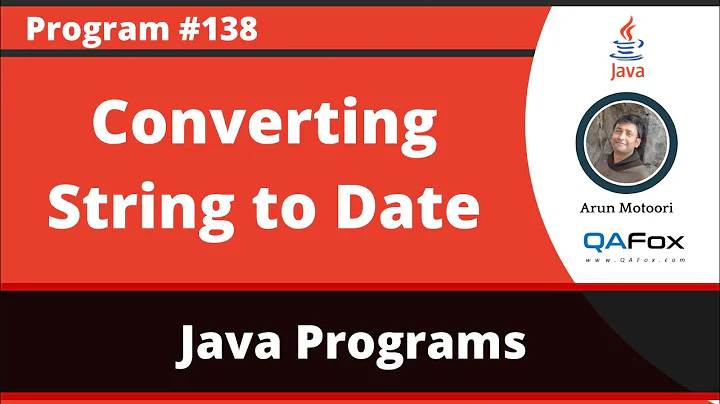 Java program to convert a String to Date